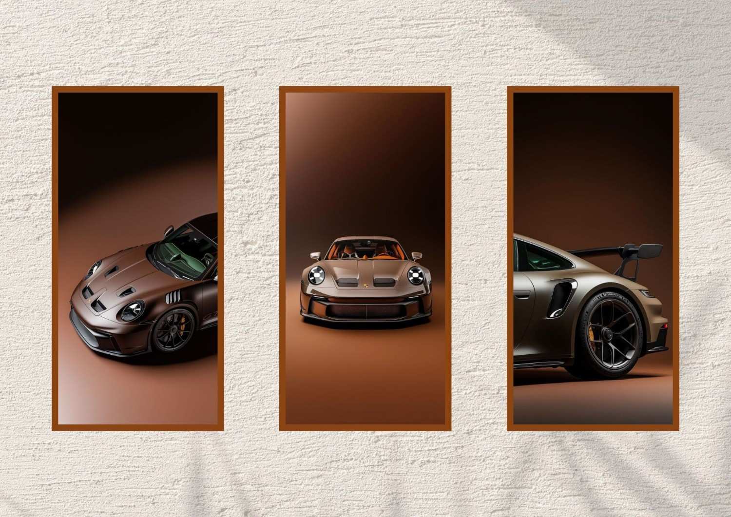 Porsche Car Posters– Set of 3