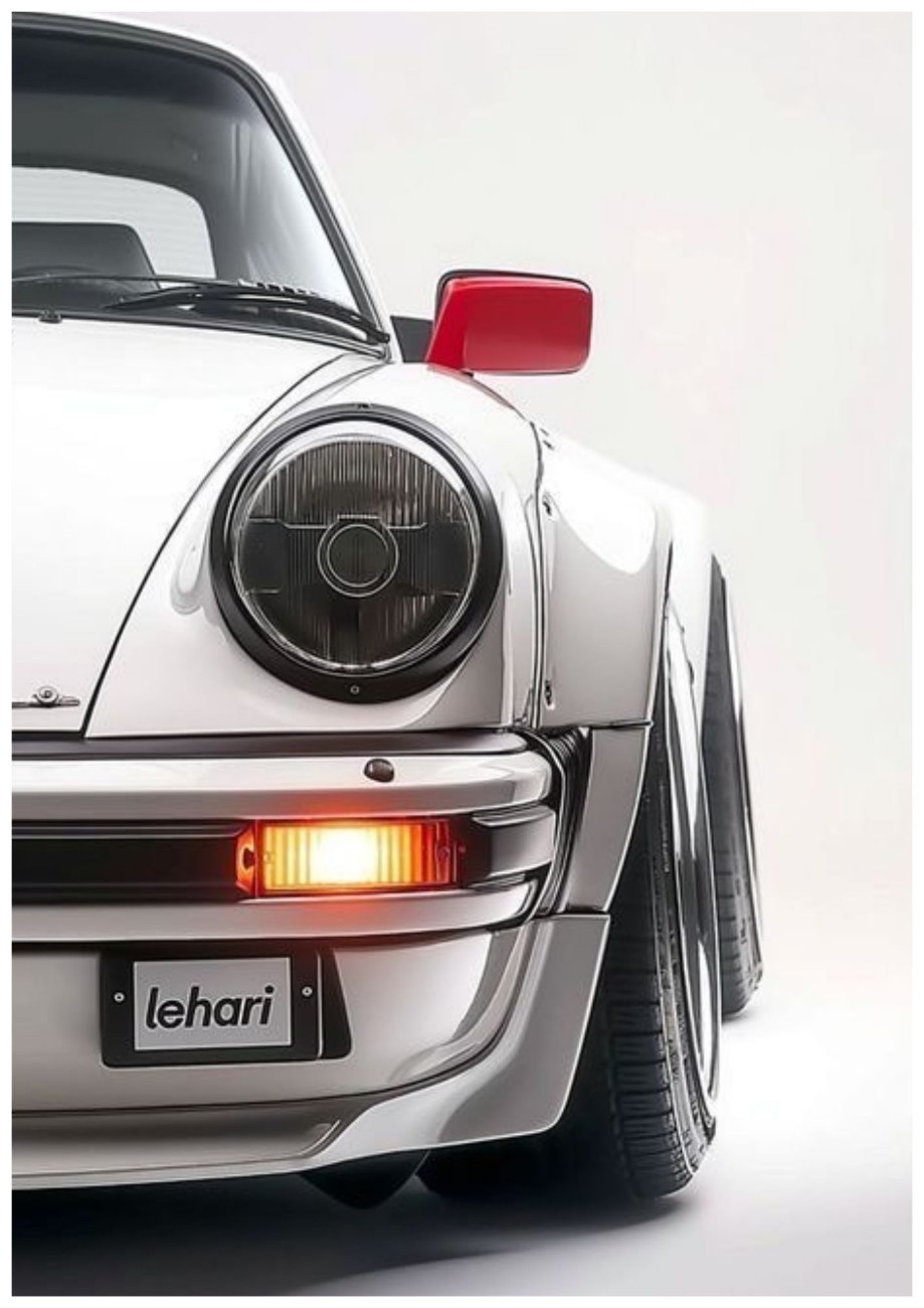 White Porsche | SET of 3 - Alternative View 3