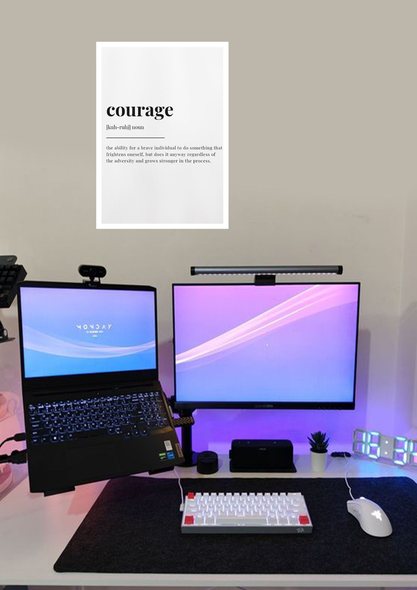 Typography | Courage - Alternative View 1