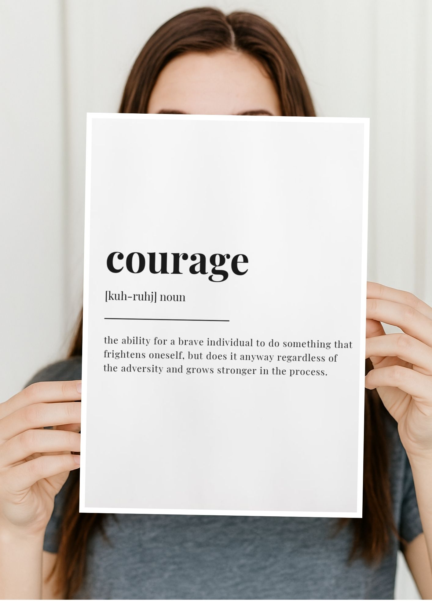 Typography | Courage