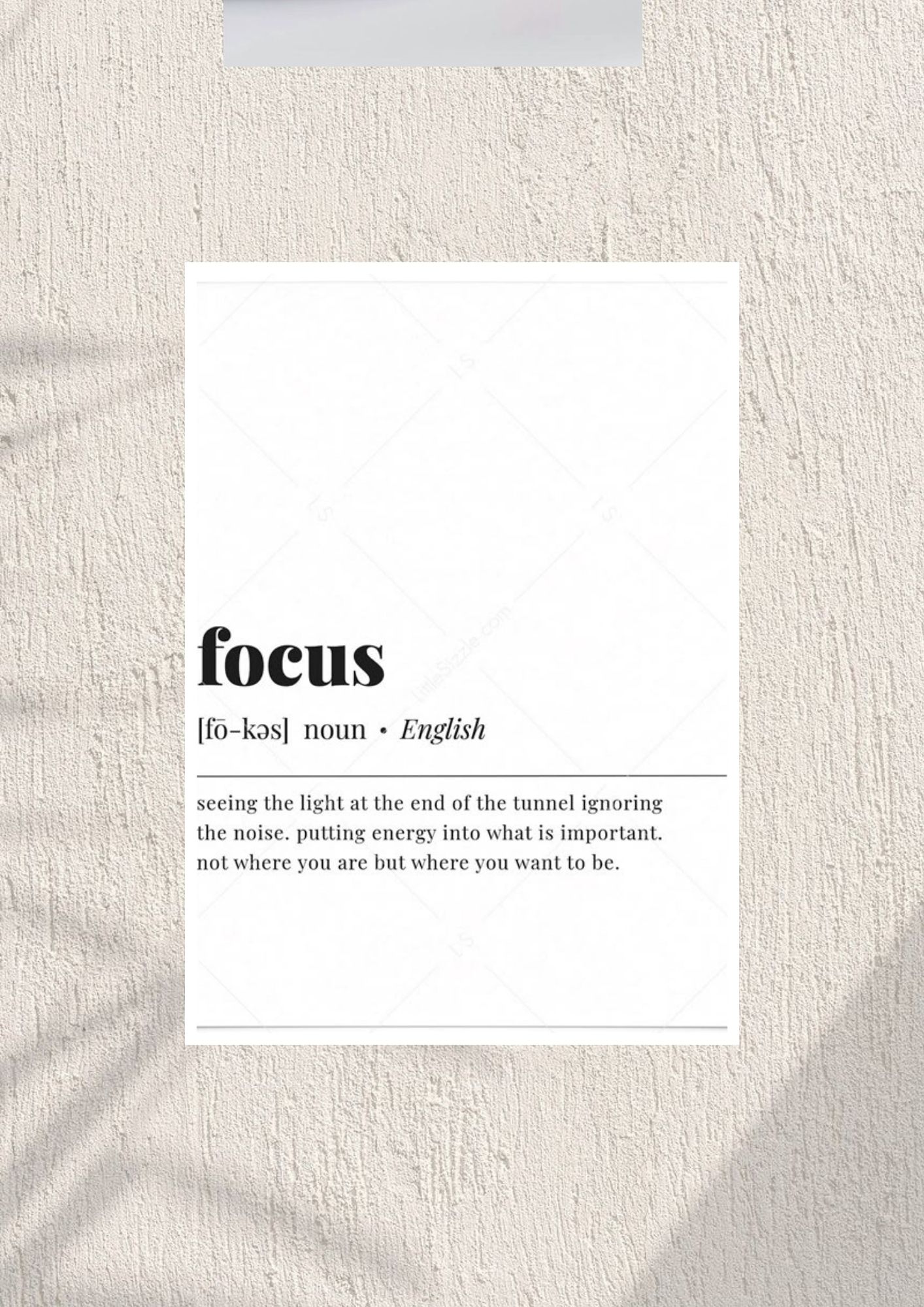 Typography | Focus