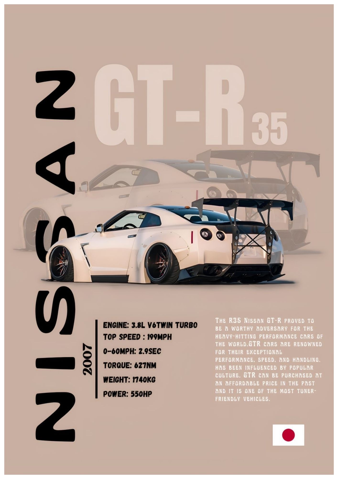 Nissan GT-R 35 - Alternative View 3