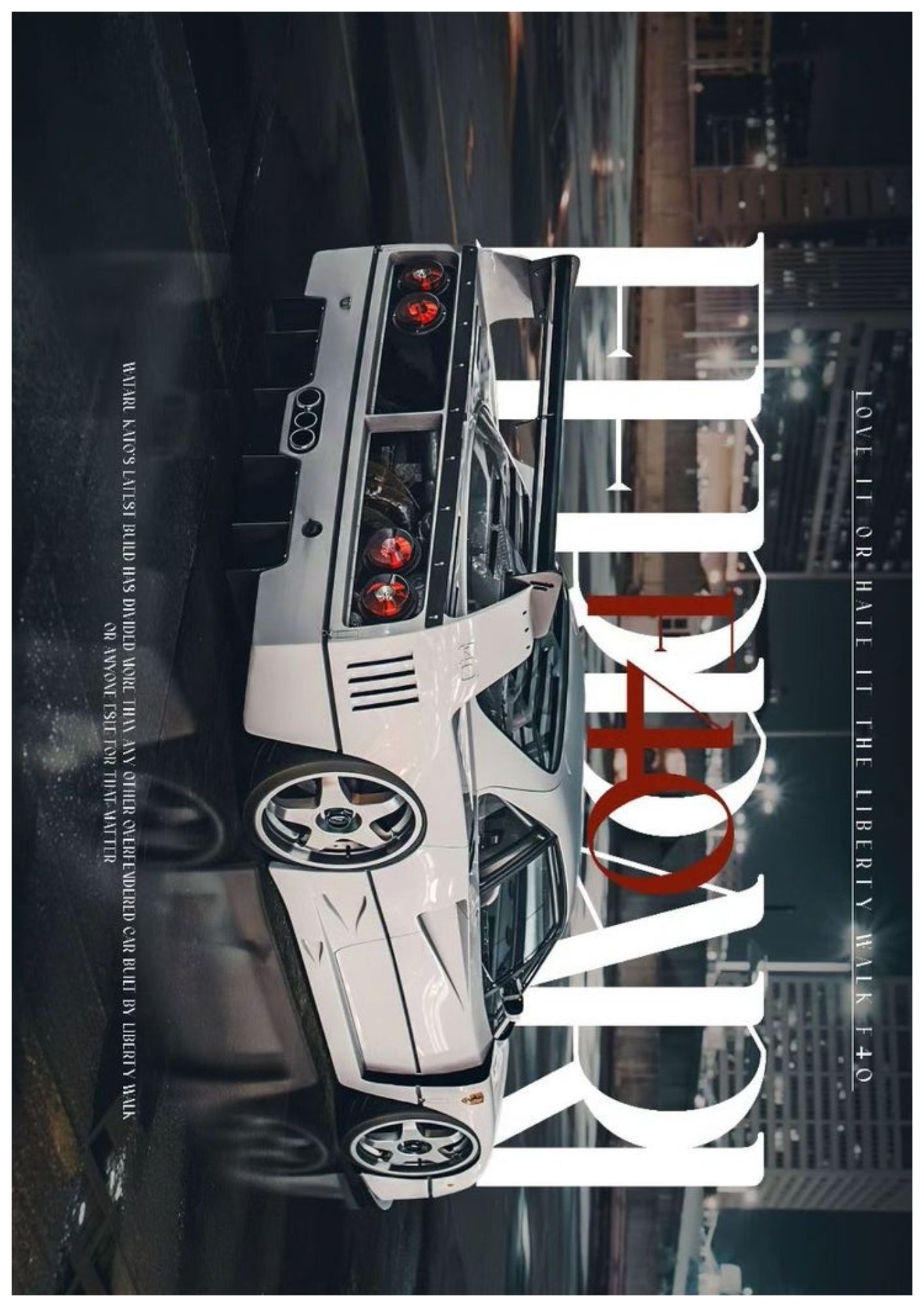 Ferrari F40 | White - Alternative View 3