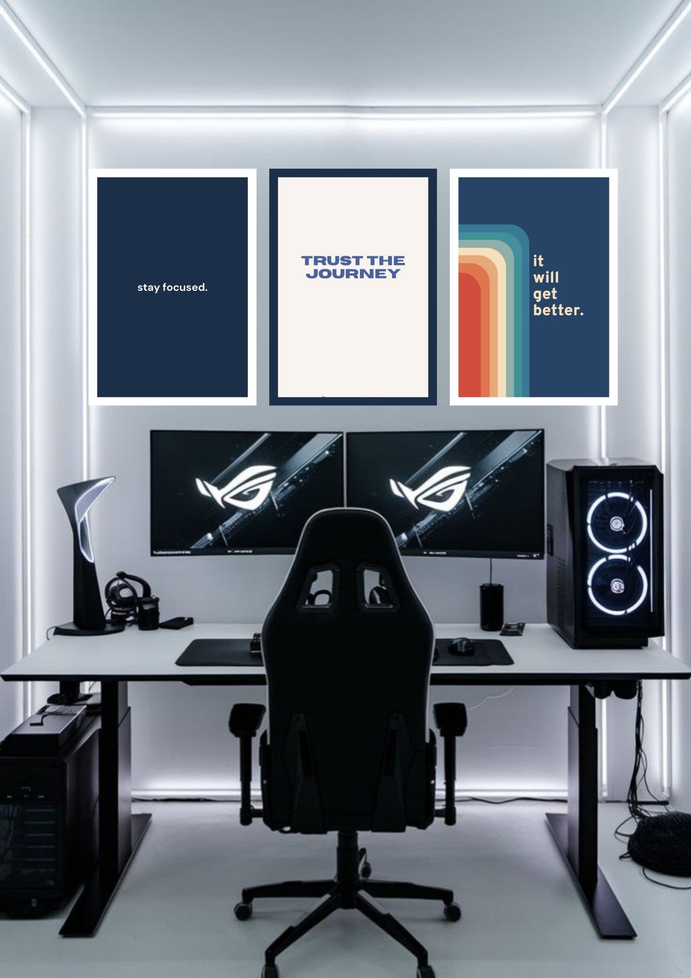 Stay Focused | Set of 3