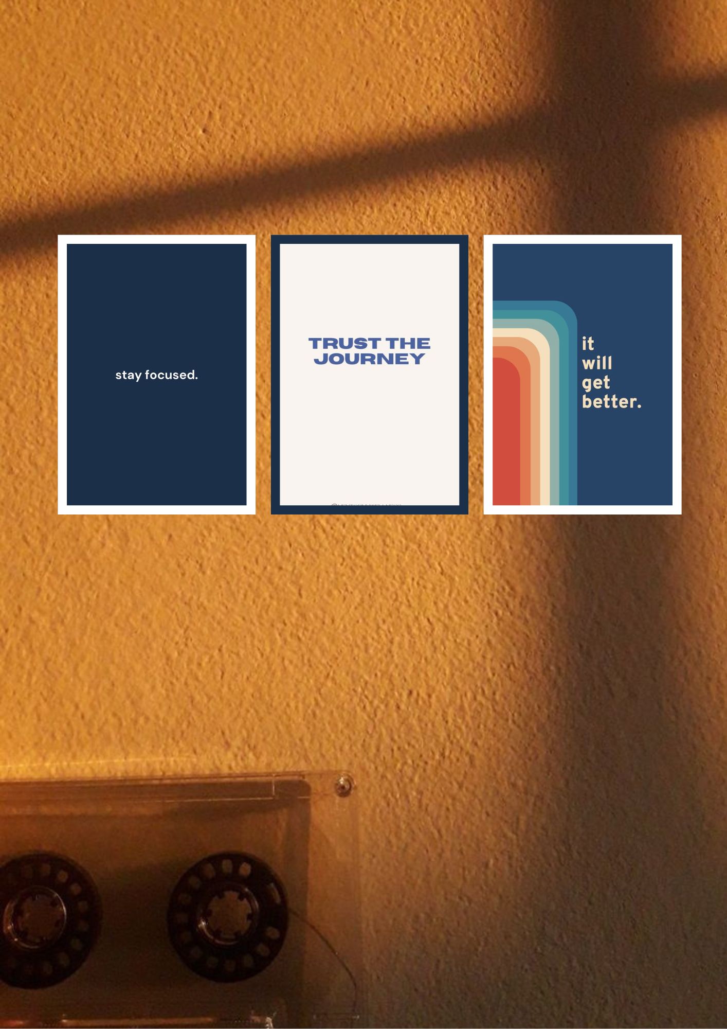 Stay Focused | Set of 3